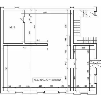 Galerija savremene umetnosti Tlocrt