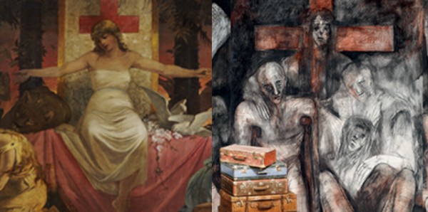 Alfons Muha i Predrag Đaković