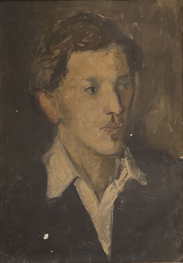 Lazar Vozarević. Portret Nikole Radoševića