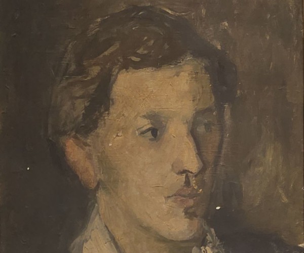 Lazar Vozarević. Portret Nikole Radoševića